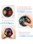 Dönen Stres Gökkuşağı Topu Infinity Rölyef Spinner Fidget Oyuncak Yetişkinler Çocuklar Için Eğitici Sihirli Küp Bulmaca Siyah (Yurt Dışından) 4