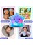 Yaratıcı Twinkle Yıldız Parlayan LED Gece Lambası Peluş Yastıklar Doldurulmuş Oyuncaklar Doğum Günü Sevgililer Hediyeleri Bebekler Kızlar Için Mavi (Yurt Dışından) 4