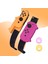 Dans Oyunu Nintendo Anahtarı Bilek Bandı Kapak Joycon Kol Bandı Oyunu Bilezik Elastik Kayış Dans Bandı Mor Turuncu (Yurt Dışından) 3