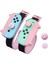 Dans Oyunu Nintendo Anahtarı Bilek Bandı Kapak Joycon Kol Bandı Oyunu Bilezik Elastik Kayış Dans Bandı Pembe (Yurt Dışından) 1