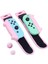Dans Oyunu Nintendo Anahtarı Bilek Bandı Kapak Joycon Kol Bandı Oyunu Bilezik Elastik Kayış Dans Bandı Pembe (Yurt Dışından) 2