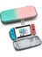 Nintendo Anahtarı Anahtarı Lite Degrade Saklama Çantası Taşıma Çantası ile Taşınabilir Ns Aksesuarları Braketi ile Pembe Yeşil (Yurt Dışından) 1