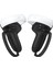 1 Çift Denetleyici Tutma Kapağı Oculus Quest 2 Silikon Koruyucu Kapak Anti Atma Kolu Kol Ayarlanabilir Kayış Konsol Kavrama (Yurt Dışından) 1