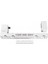 Joy Con White Için Nintendo Switch Için 8 Oyun Yuvası ile 4 Şarj Yuvası Stand Station Cradle (Yurt Dışından) 1