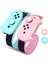 Dans Oyunu Nintendo Anahtarı Bilek Bandı Kapak Joycon Kol Bandı Oyunu Bilezik Elastik Kayış Dans Bandı Pembe Mavi (Yurt Dışından) 1