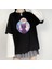 Sailor Moon Oversize Fake Kollu Beyaz T-Shirt 1