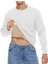 Erkek Ultra Termal Sherpa Peluş Astarlı Bisiklet Yaka Sweatshirt 2