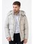 Edmonton 58101SLIM Fit Kapüşonlu Kaban Taş 1
