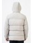 Edmonton 58101SLIM Fit Kapüşonlu Kaban Taş 5