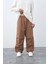 Camel Oversizse Paraşüt Pantolon 2