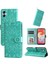 Samsung Galaxy A04E ile Uyumlu Sunflower Kabartmalı Pu Deri Cüzdan Kılıf Kart Yuvaları ve Kickstand ile Çevirmeli Koruyucu Telefon Kapağı (Yurt Dışından) 1