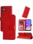 Samsung Galaxy A05 ile Uyumlu Sunflower Kabartmalı Pu Deri Cüzdan Kılıf Kart Yuvaları ve Kickstand ile Çevirmeli Koruyucu Telefon Kapağı (Yurt Dışından) 1
