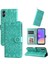 Samsung Galaxy A05 ile Uyumlu Sunflower Kabartmalı Pu Deri Cüzdan Kılıf Kart Yuvaları ve Kickstand ile Çevirmeli Koruyucu Telefon Kapağı (Yurt Dışından) 1