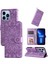 iPhone 13 Pro ile Uyumlu Sunflower Kabartmalı Pu Deri Cüzdan Kılıf Kart Yuvaları ve Kickstand ile Çevirmeli Koruyucu Telefon Kapağı (Yurt Dışından) 1