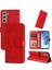 Samsung Galaxy S21 Fe ile Uyumlu Sunflower Kabartmalı Pu Deri Cüzdan Kılıf Kart Yuvaları ve Kickstand ile Çevirmeli Koruyucu Telefon Kapağı (Yurt Dışından) 1