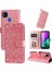 Xiaomi Redmi 10A ile Uyumlu Sunflower Kabartmalı Pu Deri Cüzdan Kılıf Kart Yuvaları ve Kickstand ile Çevirmeli Koruyucu Telefon Kapağı (Yurt Dışından) 1