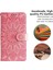 iPhone 14 Pro Max ile Uyumlu Sunflower Kabartmalı Pu Deri Cüzdan Kılıf Kart Yuvaları ve Kickstand ile Çevirmeli Koruyucu Telefon Kapağı (Yurt Dışından) 2