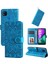 Xiaomi Redmi 10A ile Uyumlu Sunflower Kabartmalı Pu Deri Cüzdan Kılıf Kart Yuvaları ve Kickstand ile Çevirmeli Koruyucu Telefon Kapağı (Yurt Dışından) 1