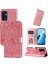 Oppo Reno 7 5g ile Uyumlu Sunflower Kabartmalı Pu Deri Cüzdan Kılıf Kart Yuvaları ve Kickstand ile Çevirmeli Koruyucu Telefon Kapağı (Yurt Dışından) 1