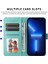 iPhone 13 Pro Max ile Uyumlu Sunflower Kabartmalı Pu Deri Cüzdan Kılıf Kart Yuvaları ve Kickstand ile Çevirmeli Koruyucu Telefon Kapağı (Yurt Dışından) 3