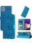 Samsung Galaxy A22 5g ile Uyumlu Sunflower Kabartmalı Pu Deri Cüzdan Kılıf Kart Yuvaları ve Kickstand ile Çevirmeli Koruyucu Telefon Kapağı (Yurt Dışından) 1