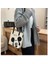 Yeni Trendy ve Moda Kore Karikatür Tote Çanta Çok Yönlü Kişiselleştirilmiş Omuz Crossbody Çanta (Yurt Dışından) 3