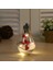 Yeni Noel Dekorasyonu Simülasyon Ampul Noel Ağacı Süsleme Kolye LED Şeffaf Noel Topu Beş Parçalı Set (Yurt Dışından) 5
