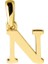 14 Ayar Altın N Harfi Kolye Ucu 0,44 gr 1