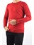R22920 Triko Bisiklet Yaka Kazak /kırmızı/m 3