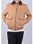71128 Yaka Kürklü Mont/camel/xl 5