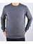 R2247 Pamuk Bisiklet Yaka Sweat /antrasit/m 2