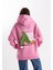 Unisex Oversize No7 Kapüşonlu Sweatshirt 2
