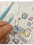 2’li Sticker Cımbızı Seti Düz ve Eğri Uçlu Mavi çıkartma washi Bant Sticker Bullet Journal 3