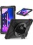 Lenovo Tab M10 Hd (2.nesil) 2022 Kılıf Askılı Standlı Tank Koruyucu Dönebilen Kapak (Defender) 5