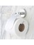 Yapışkanlı Tuvalet Kağıtlık Aparat Kapalı Wc Kağıt Standı Bez Havluluk Paslanmaz Metal Sağlam Krom 5