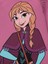 Disney Frozen Anna Kız Çocuk Tütülü Pijama Takımı 2