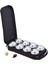 Çantalı 8'li Bocce Set 8 Adet Krom Çelik Bocce Topu (720 Gr) + Ahşap Pallino ve Mezura Hediyeli 1