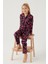 Kız Çocuk Siyah Gömlek Pijama Takımı 1