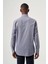 Regular Fit Paşa Yaka Ekoseli Kahve Erkek Gömlek GM23K232024_D11 2