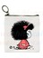 Mafalda Anime Karikatür Komik Kanvas Bozuk Para Cüzdanı Kanvas Çanta Küçük Kare Çanta Anahtar Çanta Saklama Çantası Kart Çantası Karikatür Para Çantası (Yurt Dışından) 1