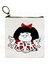 Mafalda Anime Karikatür Komik Kanvas Bozuk Para Cüzdanı Kanvas Çanta Küçük Kare Çanta Anahtar Çanta Saklama Çantası Kart Çantası Karikatür Para Çantası (Yurt Dışından) 2
