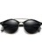 Retro Yuvarlak Çift Köprü Polarize Güneş Gözlüğü Kadın Erkek Ikiz Kirişler Dairesel UV400 Sunnies (Yurt Dışından) 1