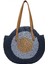 Kadınlar Için Hasır Omuz Çantası, Büyük Hasır Çanta Örgü El Yapımı Kolu Tote Çanta Yaz Plaj Hasır Çanta Bohemian Crossbody Çanta (Yurt Dışından) 1