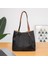 Kadın Totes Taşıma Omuz Çantası Çanta Kanvas Günlük Crossbody Hobo Çanta Okul, Üniversite, Alışveriş, Iş Için-Siyah (Yurt Dışından) 1