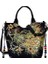 Puyang Kadın Payetler Tavuskuşu Nakış Etnik Çanta Crossbody Çanta Bayanlar Kanvas Tote Omuz Çantası Kolye ile (Siyah) (Yurt Dışından) 1