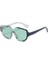 Moda Iki Ton Tek Parça Güneş Gözlüğü Kadın Siyamsunglasses (Yurt Dışından) 1