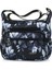 Bayan Naylon Çiçek Omuz Çantası Crossbody Çanta Haberci Çanta Ayarlanabilir Askılı Seyahat Çantaları Su Geçirmez (Beyaz Çiçek) (Yurt Dışından) 1
