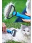 Plastik Saplı Metal Kedi Köpek Bakım Kıtık Tüy Topak Açıcı Tarak 1