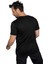 Aşırı Terleme Önleyici Siyah Bisiklet Yaka Erkek T-Shirt, Ter Sızdırmaz, Çift Katmanlı 3