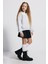 (Kids Girl) Deri Efektli Mini Etek 1